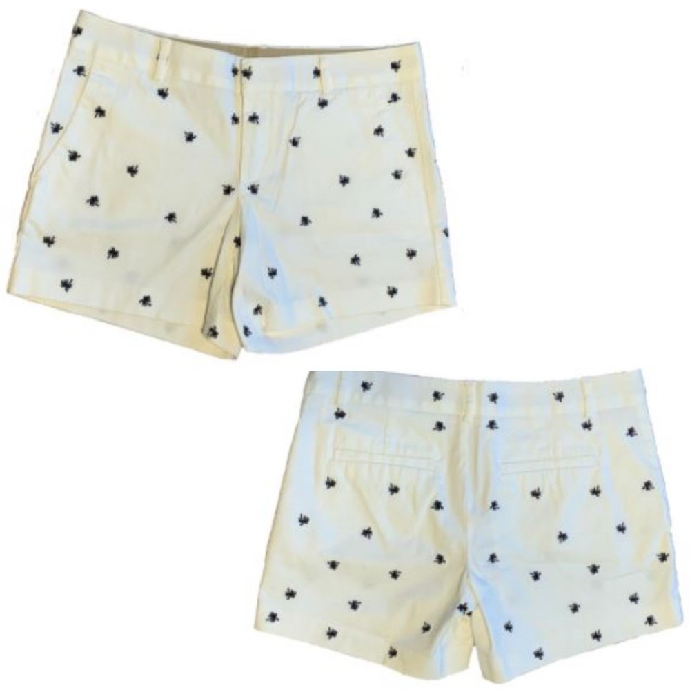 Banana Republic City Chino Short White Size 4 - Picture 3 of 15